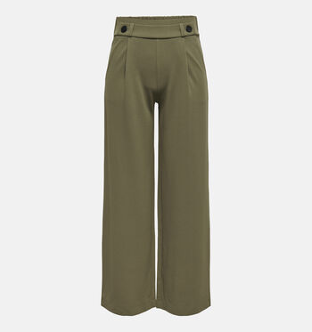 JDY Pantalons Bleu/Bordeaux/Vert