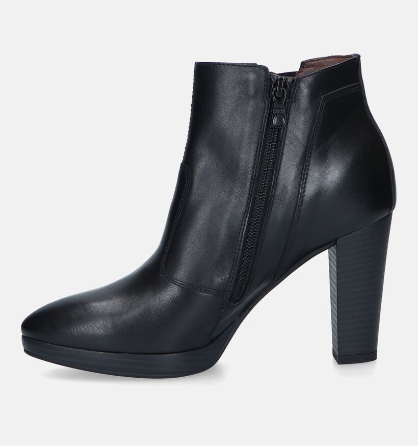 Aurora Bottines à talons en Noir pour femmes (329938)