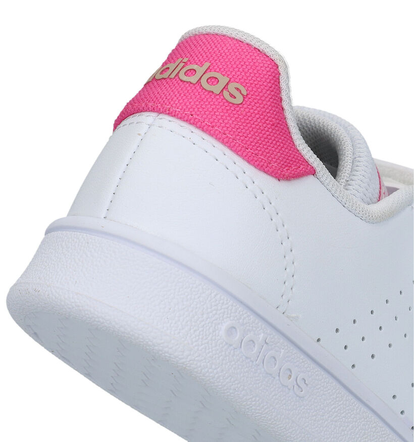 adidas Advantage CF Witte Sneakers voor meisjes (326889) - geschikt voor steunzolen