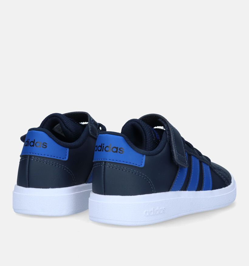 adidas Grand Court 2.0 EL Blauwe Sneakers voor jongens, meisjes (326877)