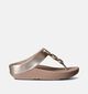 FitFlop Halo Tongs en Or pour femmes (353826)