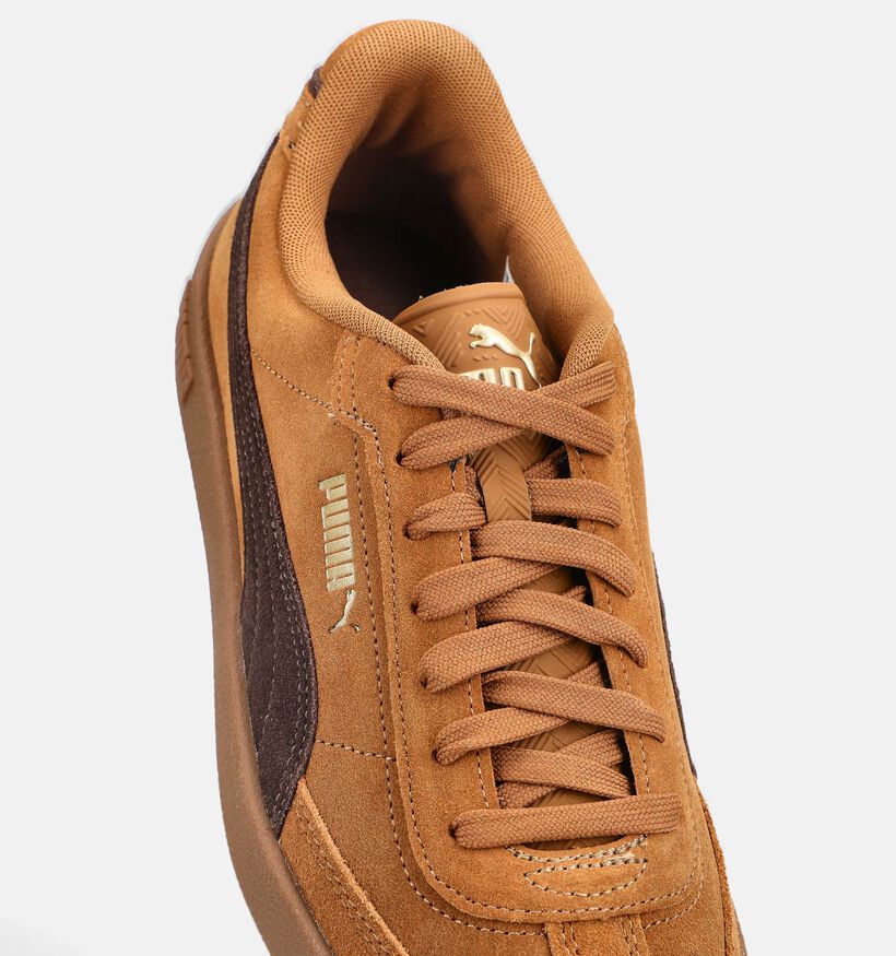 Puma Club II Era Bruine Sneakers voor heren (375522) - geschikt voor steunzolen