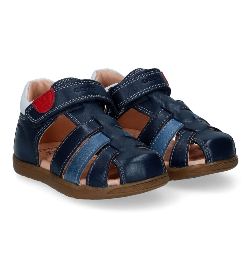 Geox Macchia Blauwe Sandalen voor jongens (303745)