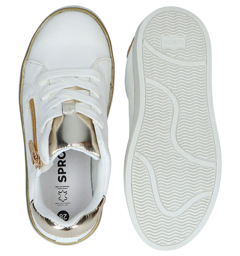 Sprox Baskets basses en Blanc en simili cuir (289894)