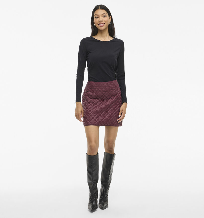 Vila Benji Jupe courte en Bordeaux pour femmes (361349)