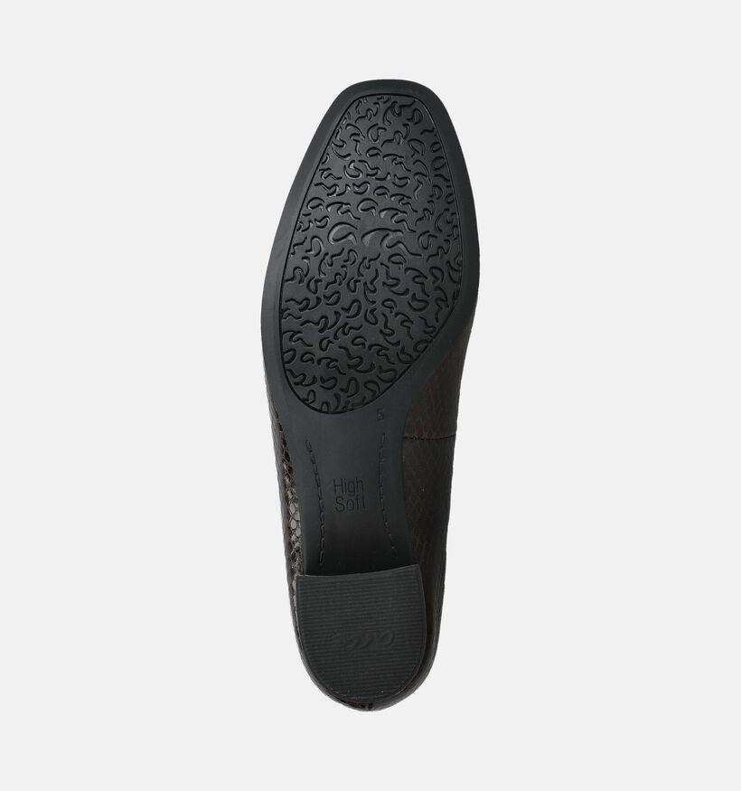 Ara Highsoft Donkerbruine Pump met Lage Hak voor dames (380002)