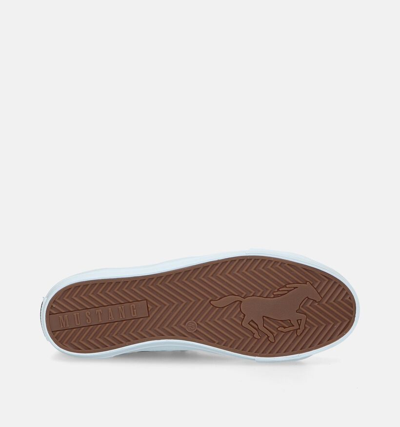 Mustang Chaussures à lacets en Gris pour hommes (336653)