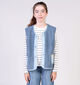 Little David Teddy Blauwe Bodywarmer voor meisjes (366533)