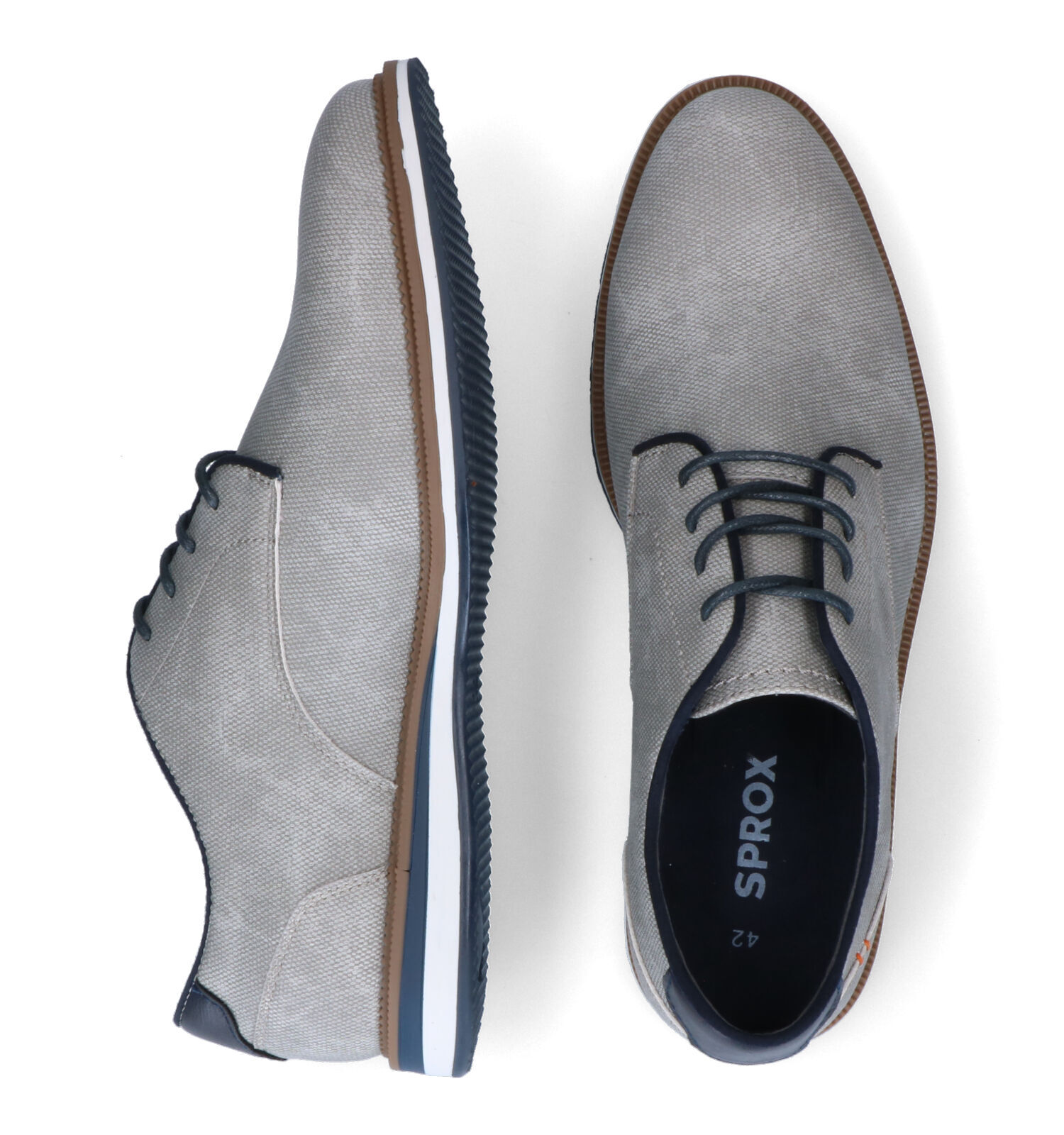Sprox Chaussures classiques en Gris clair Hommes Chaussures