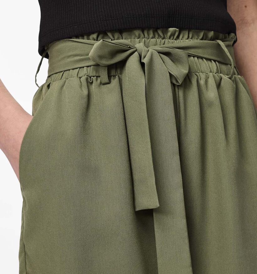 Pieces Sade Short en Vert khaki pour femmes (335611)