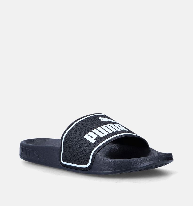 Puma Leadcat 2.0 Zwarte Badslippers voor jongens, meisjes (350398)