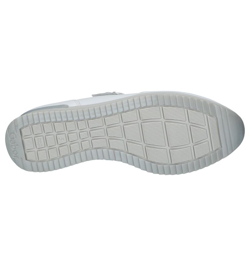 Gabor Best Fitting Chaussures slip-on en Blanc en cuir (216360)