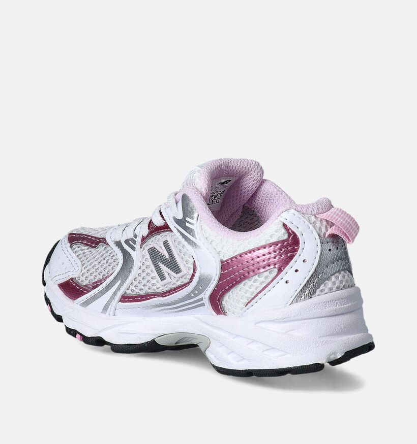 New Balance 530 Witte Sneakers voor meisjes (353448) - geschikt voor steunzolen