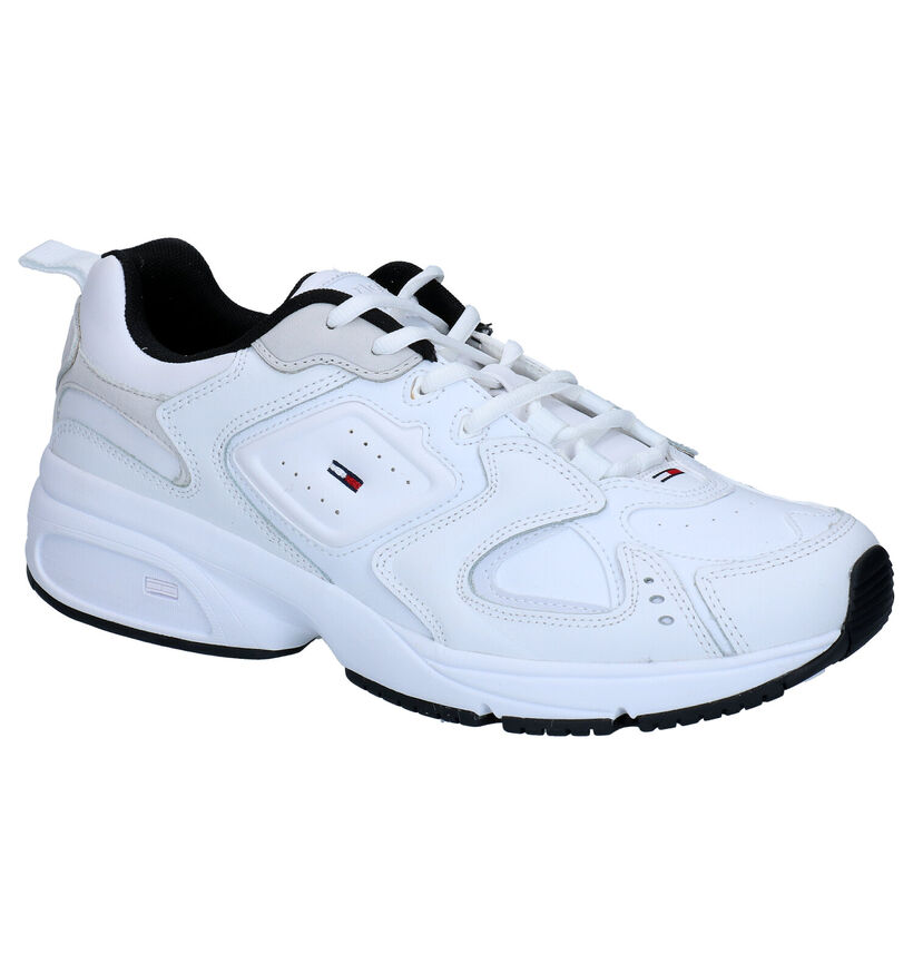 Tommy Hilfiger Heritage Tommy Jeans Baskets en Blanc en cuir (276274)
