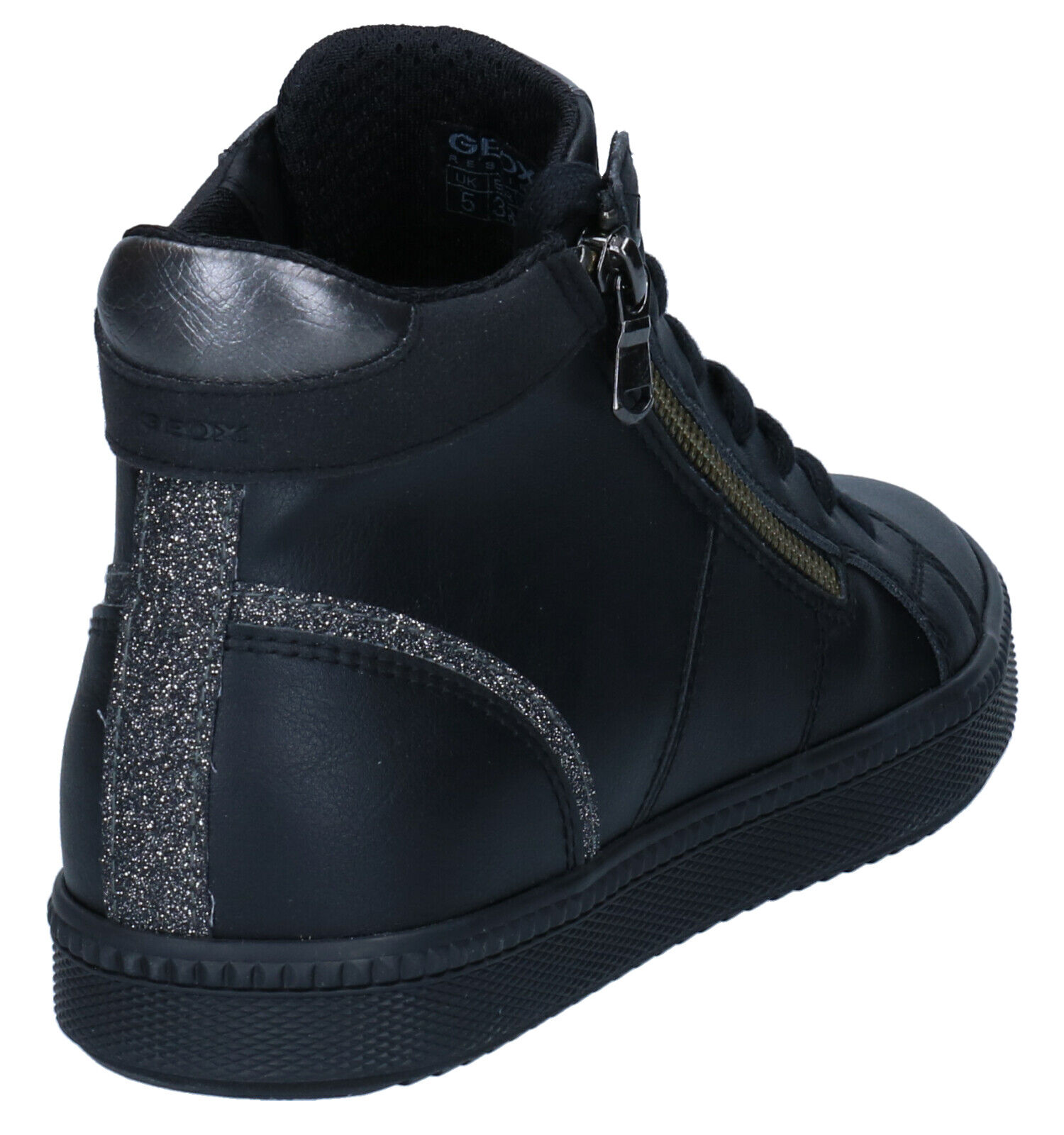 Geox sneakers dames best sale zwart
