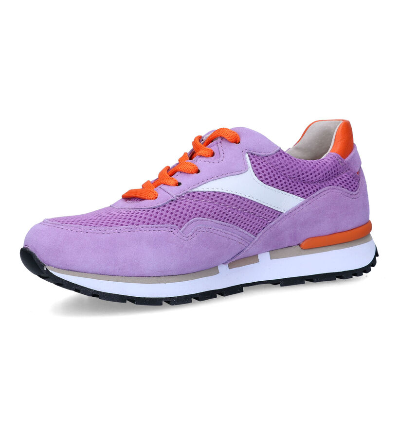 Gabor OptiFit baskets en Mauve pour femmes (323149) - pour semelles orthopédiques