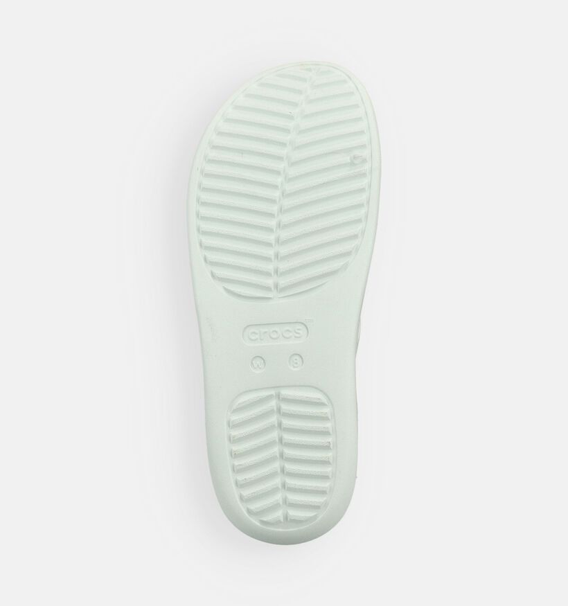 Crocs Getaway Strappy Claquettes en Vert pour femmes (369982)