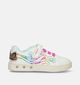 Geox Skylin Witte Sneakers met unicorn voor meisjes (335795) - geschikt voor steunzolen