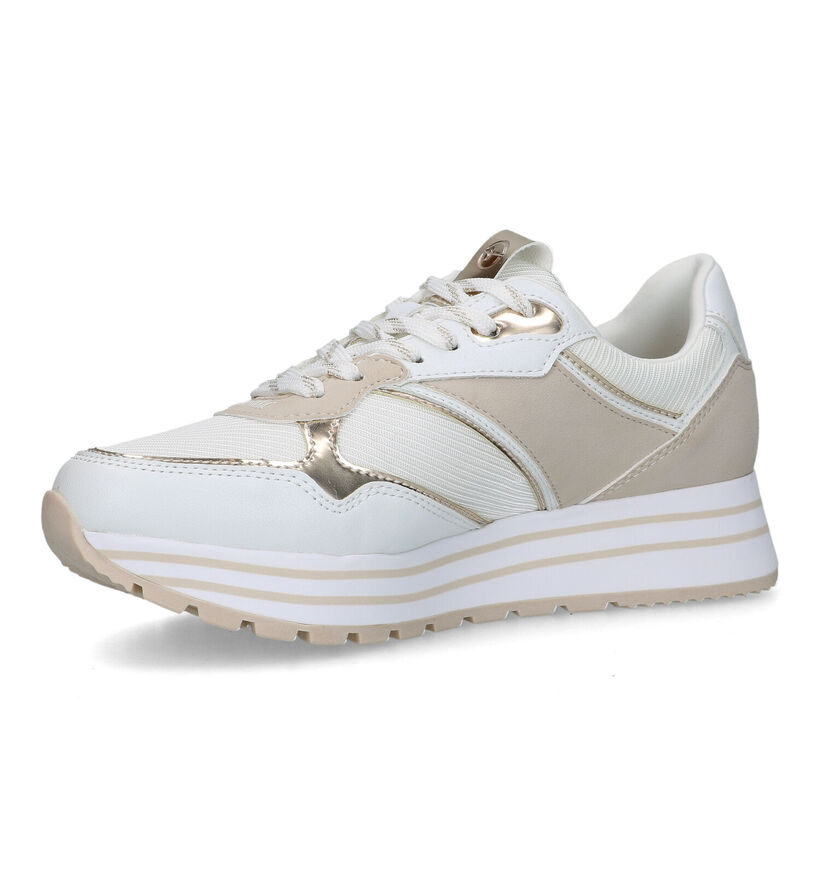 Tamaris Beige Platform Sneakers voor dames (320581) - geschikt voor steunzolen