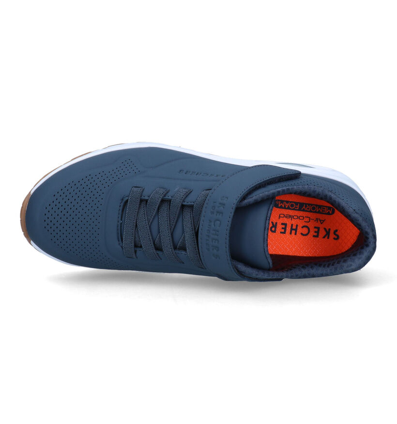 Skechers Uno Air Blitz Baskets en Noir pour garçons, filles (345235)