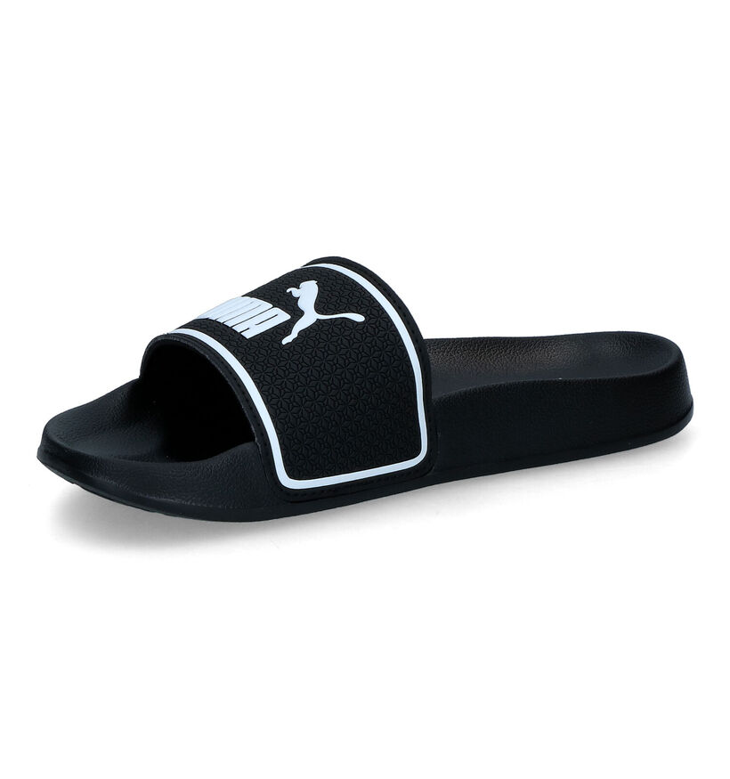 Puma Leadcat 2.0 Zwarte Badslippers voor meisjes, jongens (350399)
