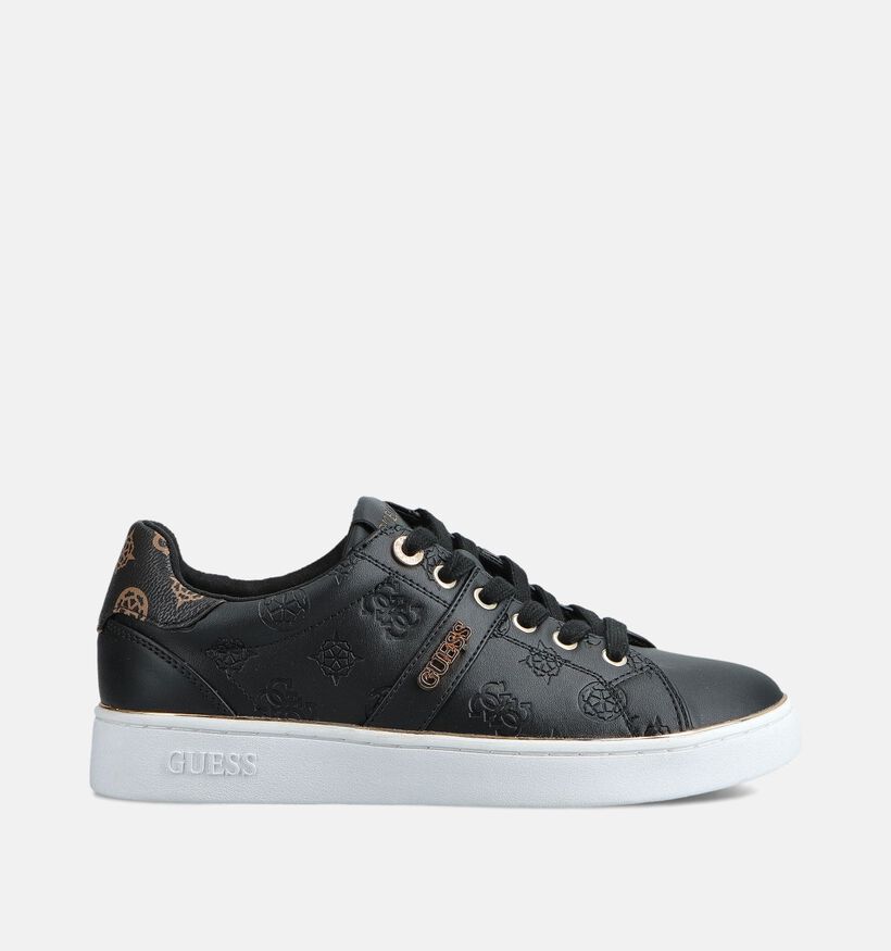 Guess Britz Baskets en Noir pour femmes (362353) - pour semelles orthopédiques