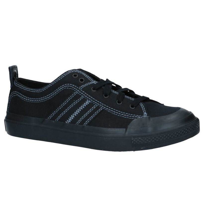 Zwarte Lage Sneakers Diesel, Zwart, pdp