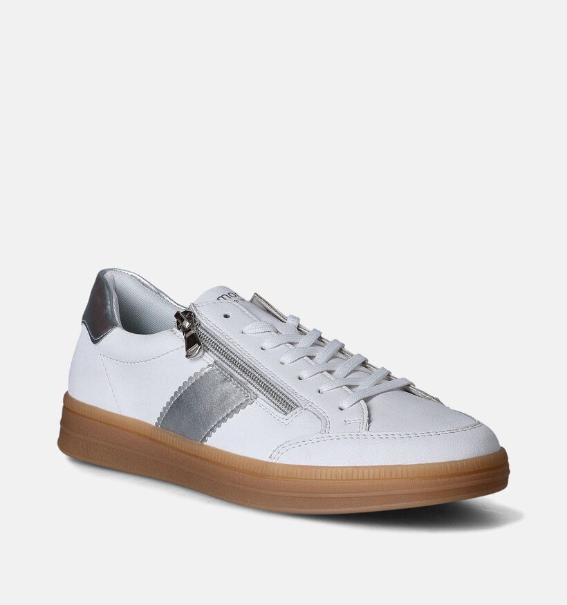 Remonte Witte Lage Schoenen voor dames (351215) - geschikt voor steunzolen
