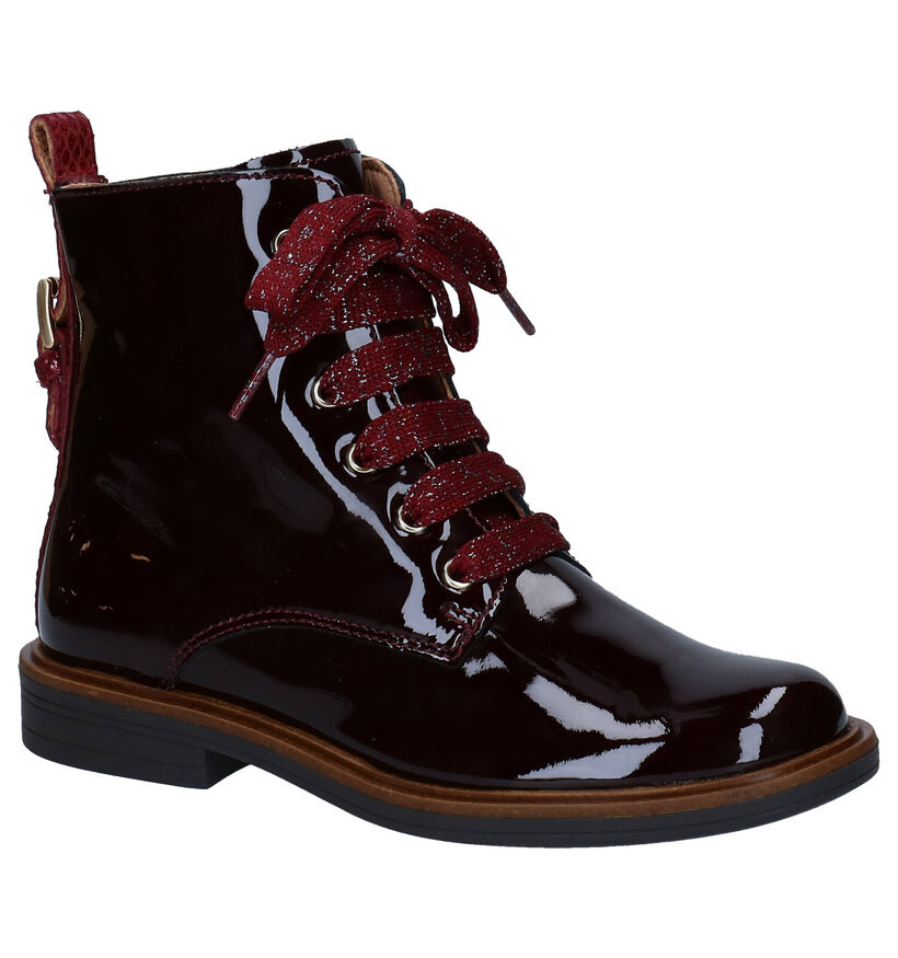 FR by Romagnoli Bottines en Bordeaux en verni (282877)