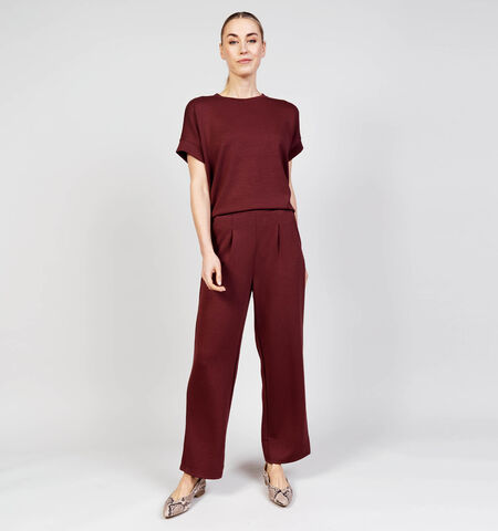 Vero Moda Broeken Bordeaux