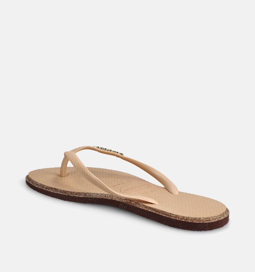 Havaianas Slim Gouden Teenslippers voor dames (373112)