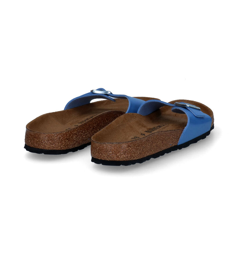 Birkenstock Madrid Birko-Flor Witte Slippers voor dames (338044)