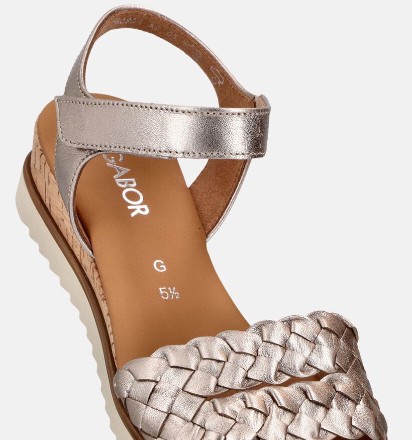 Gabor Gouden Sandalen voor dames (371181)