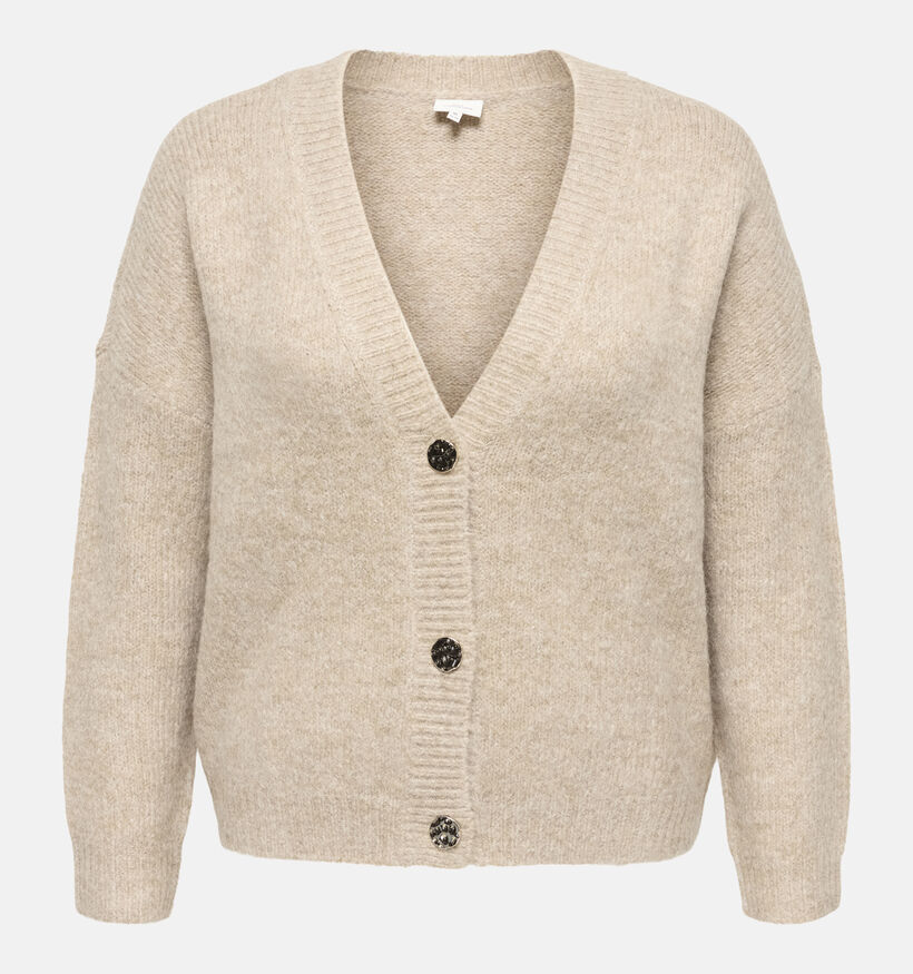 ONLY Carmakoma Zoey Gilet en Beige pour femmes (378399)