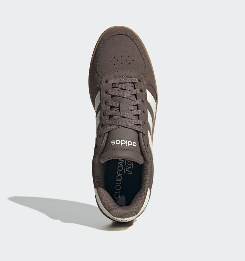 adidas Breaknet Sleek Baskets en Brun foncé pour femmes (359459) - pour semelles orthopédiques