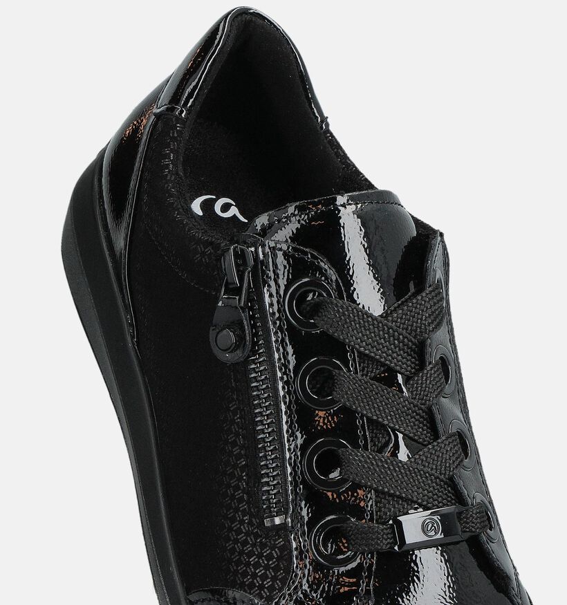 Ara Zwarte Veterschoenen voor dames (362481) - geschikt voor steunzolen