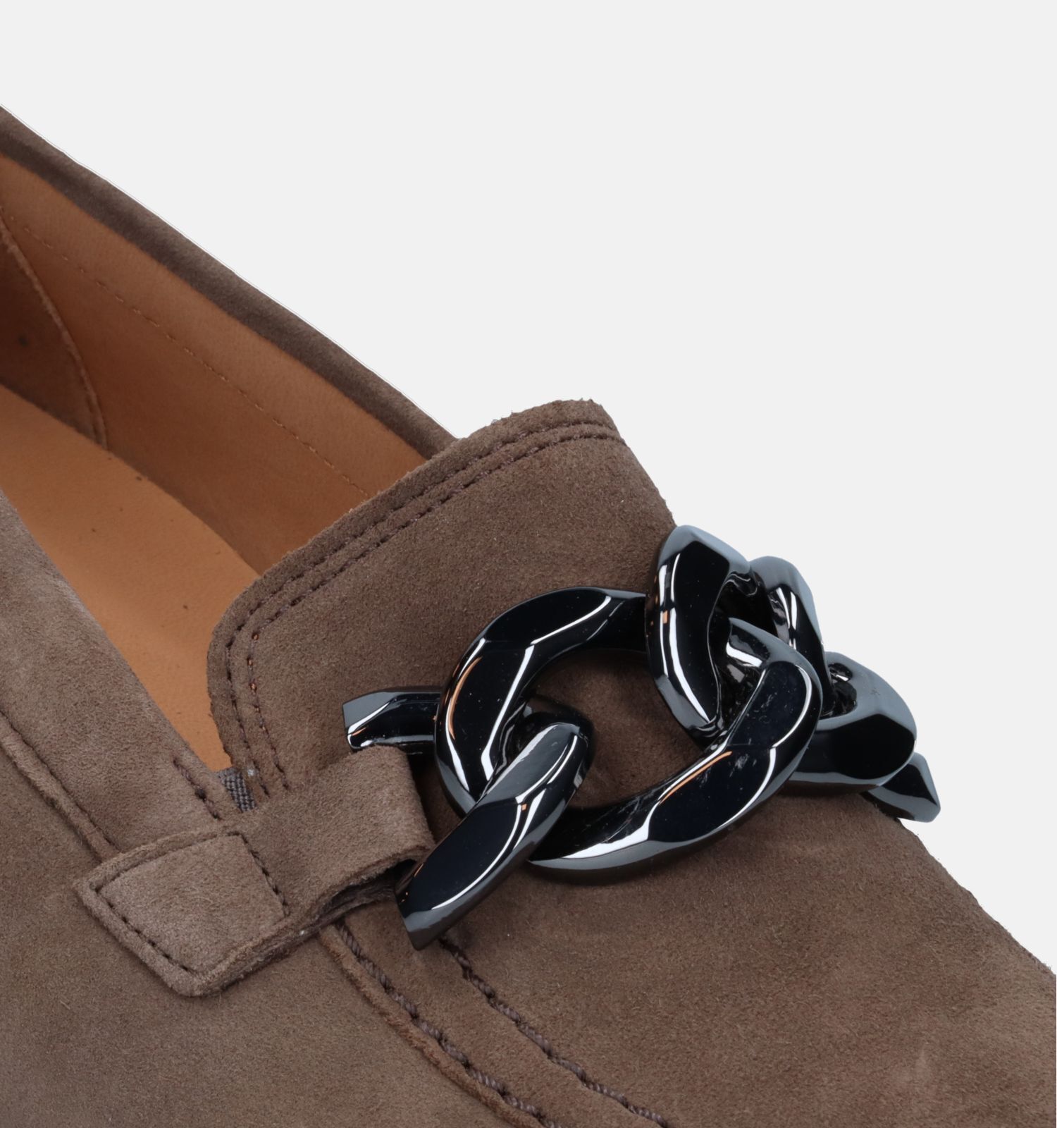 Gabor OptiFit Mocassins en Taupe Femmes Chaussures plates en