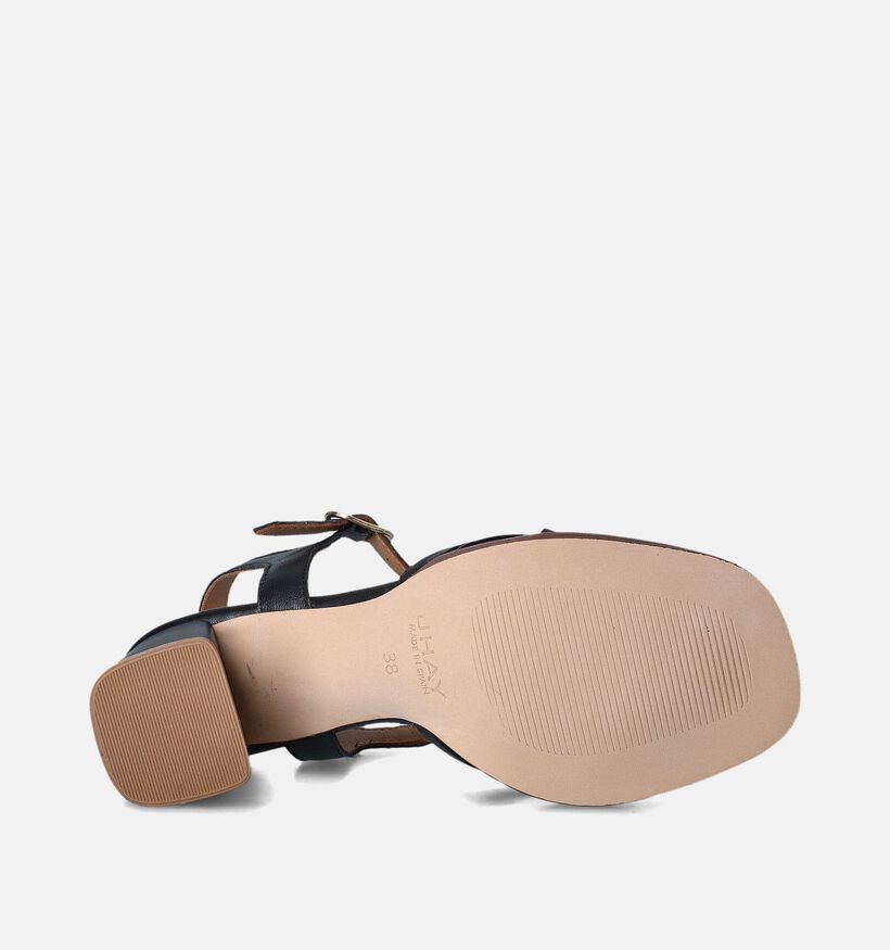 JHay Sandales à talons en Noir pour femmes (357673)