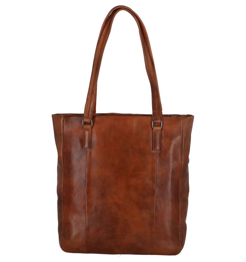 Taupe Shopper Burkely Noble Nova in leer (262518)