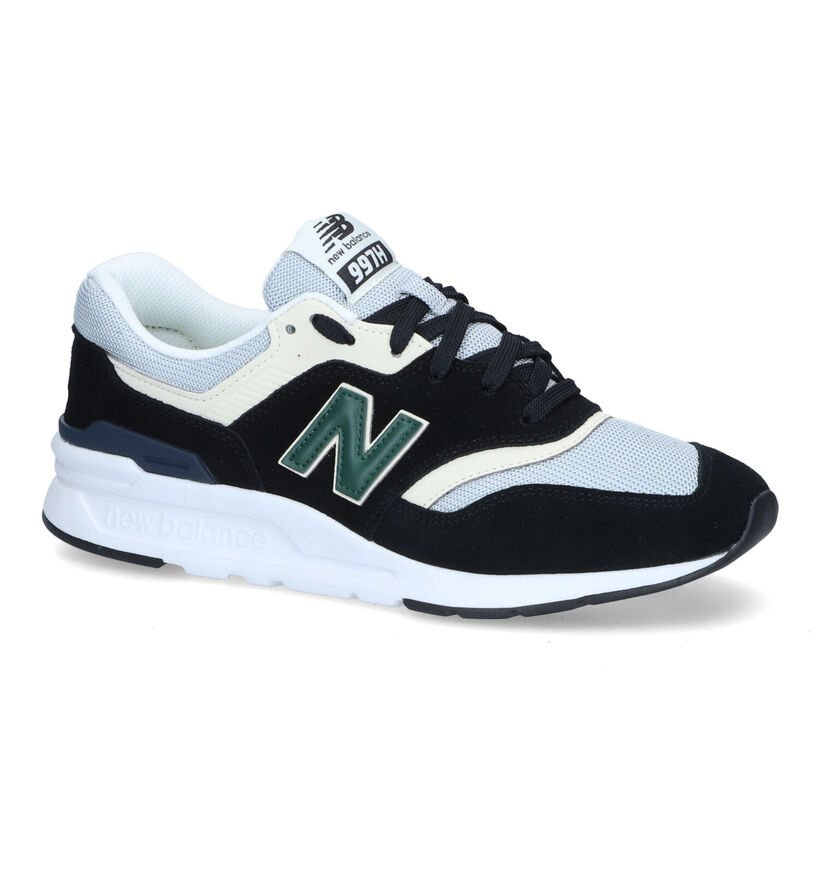 New Balance CM997 Baskets en Noir pour hommes (312074) - pour semelles orthopédiques