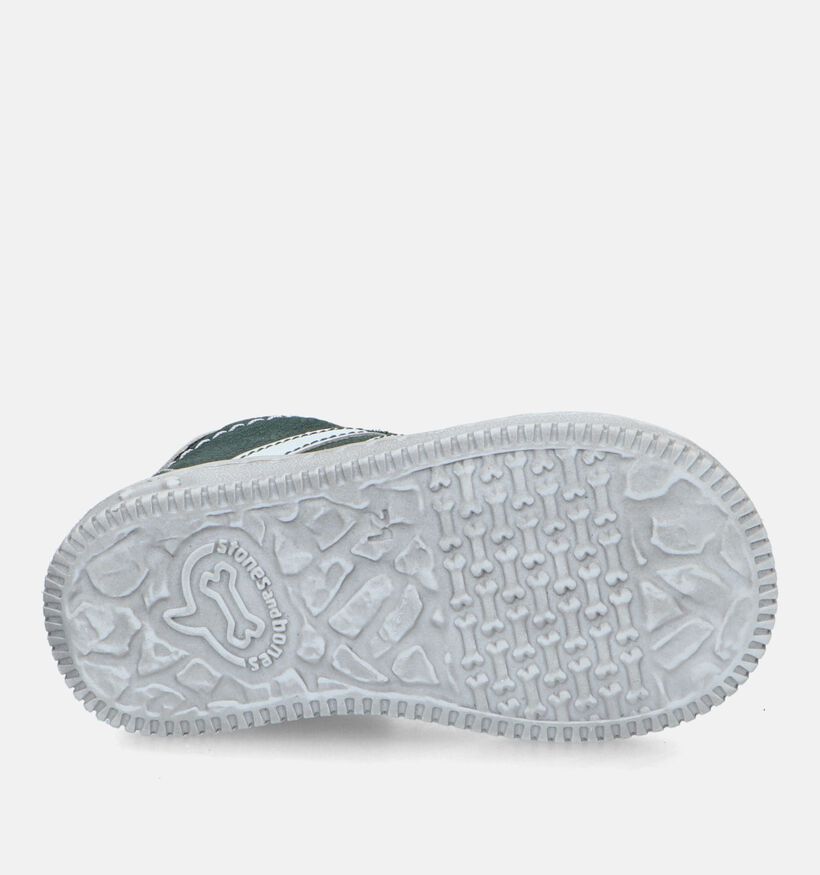 STONES and BONES Nepo Groene Babyschoenen voor jongens (329447) - geschikt voor steunzolen