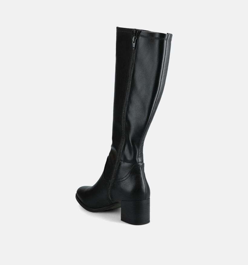 Jana Bottes hautes en Noir Jana Bottes hautes en Noir pour femmes (362904) - pour semelles orthopédiques