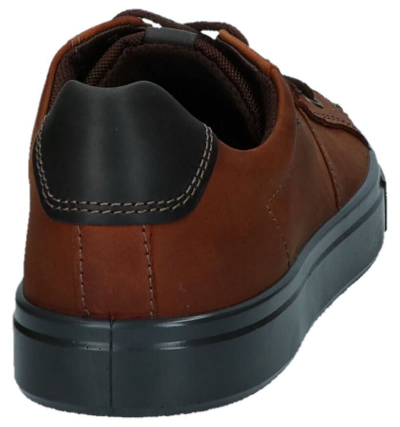 Donkerbruine Casual Schoenen ECCO Kyle in nubuck (232068)