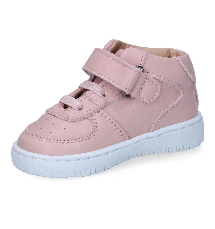 Shoesme Roze Hoge Schoenen voor meisjes (308136) - geschikt voor steunzolen