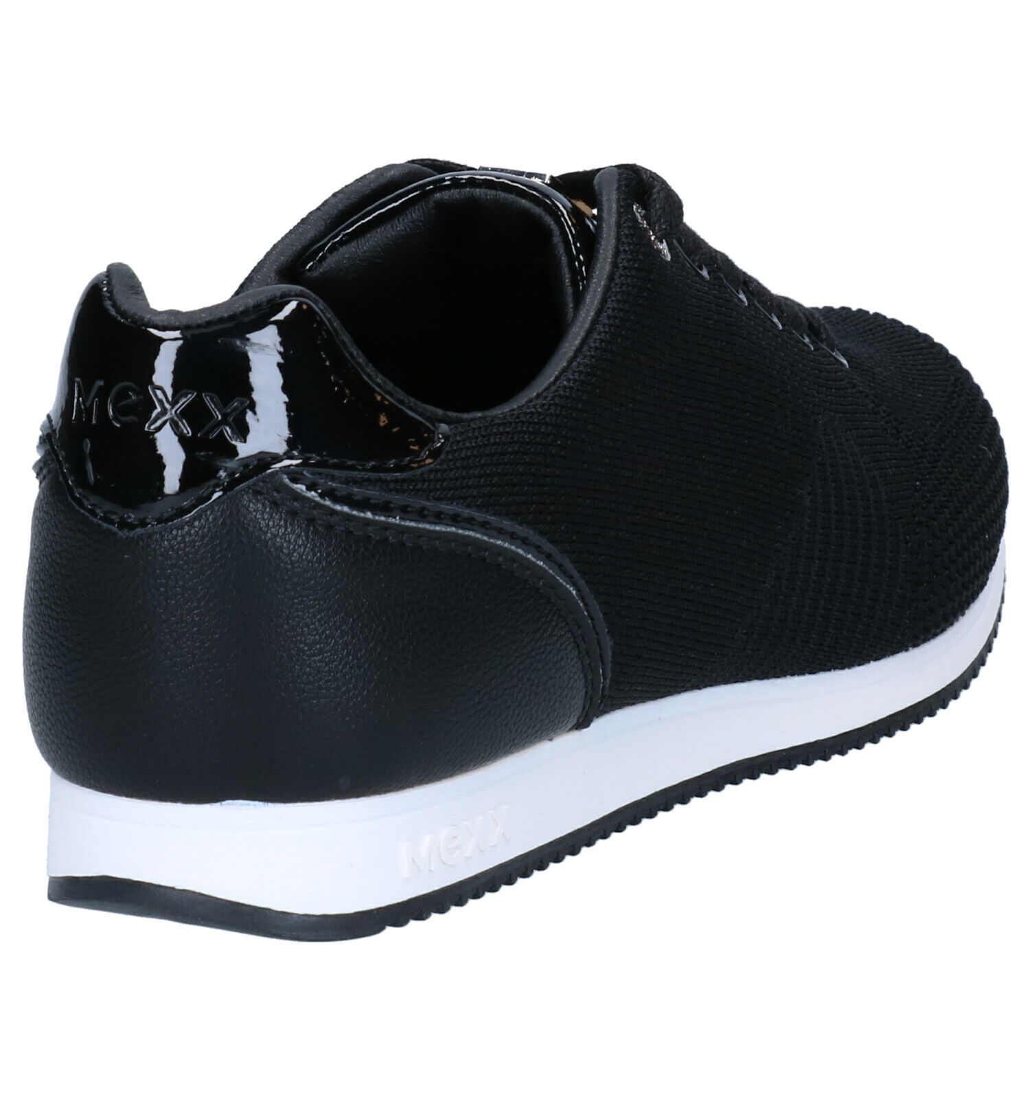 Mexx Cato Zwarte Veterschoenen Dames Lage schoenen Sneakers Online op TORFS.BE