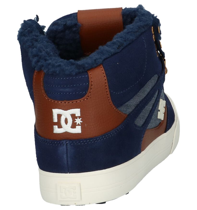 DC Shoes Spartan High Blauwe Skateschoenen, , pdp