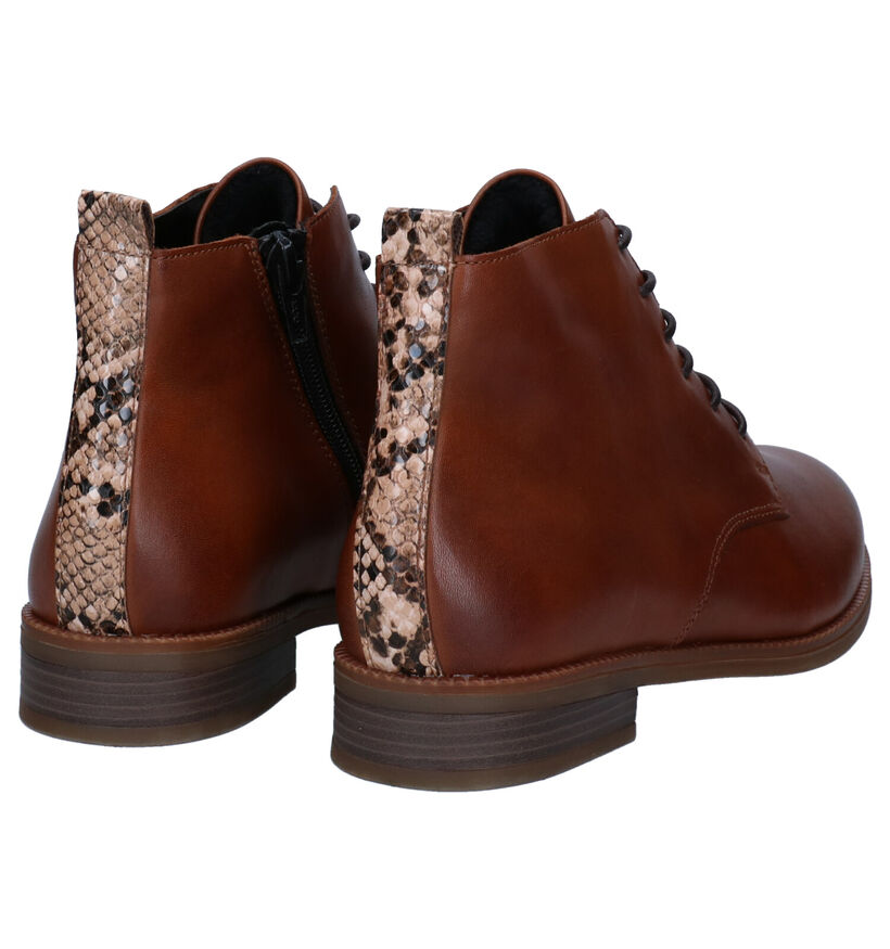 Remonte Cognac Bottines in leer (282746)