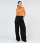 Minus Maica Zwarte Wijde broek voor dames (349969)