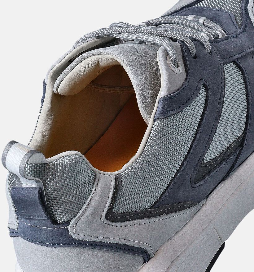 Xsensible Brooklyn Blauwe Veterschoenen voor heren (356532) - geschikt voor steunzolen