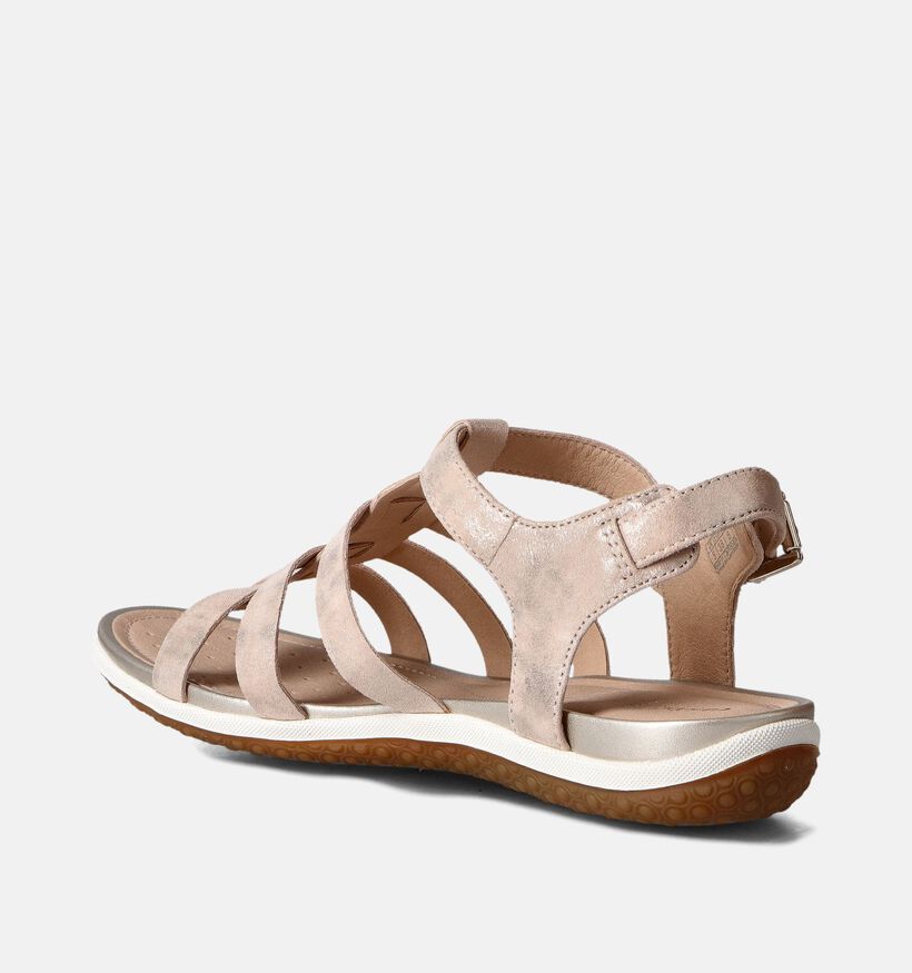 Geox Vega Gouden Sandalen voor dames (353792)